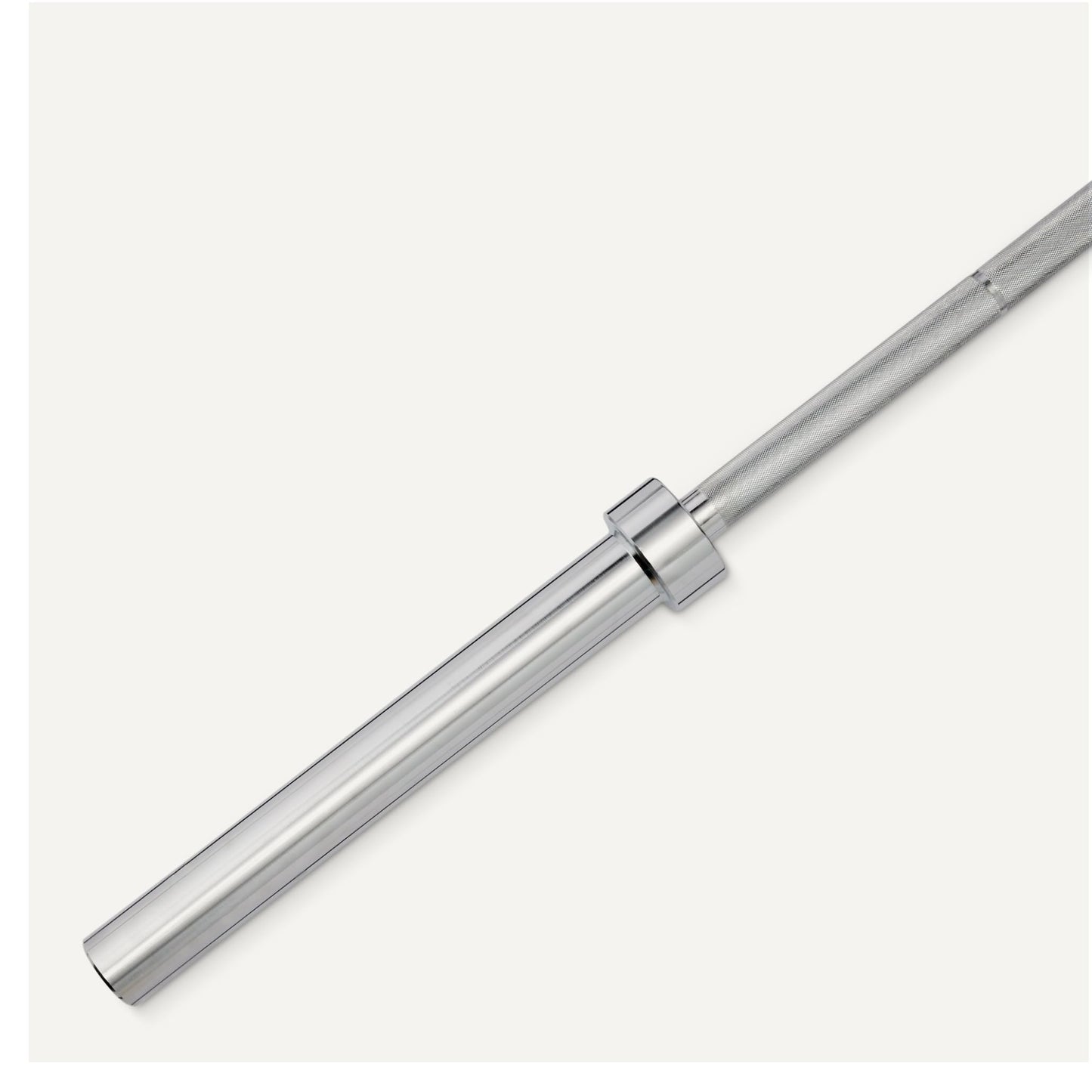 Amazon Basics 7ft Olympic Barbell Bar, 2" Diameter, Chrome Finish, 500-Pound Capacity