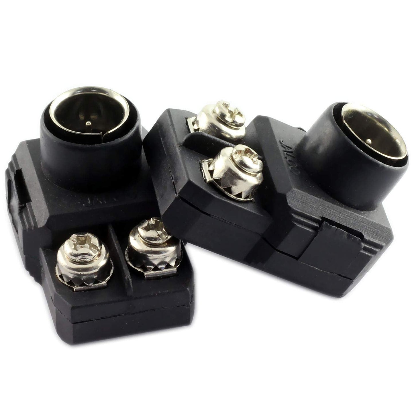E-outstanding 2PCS 300 75 Antenna Matching Transformer Connector Ohm to Ohm Quick Push-On Plug UHF VHF FM Converter