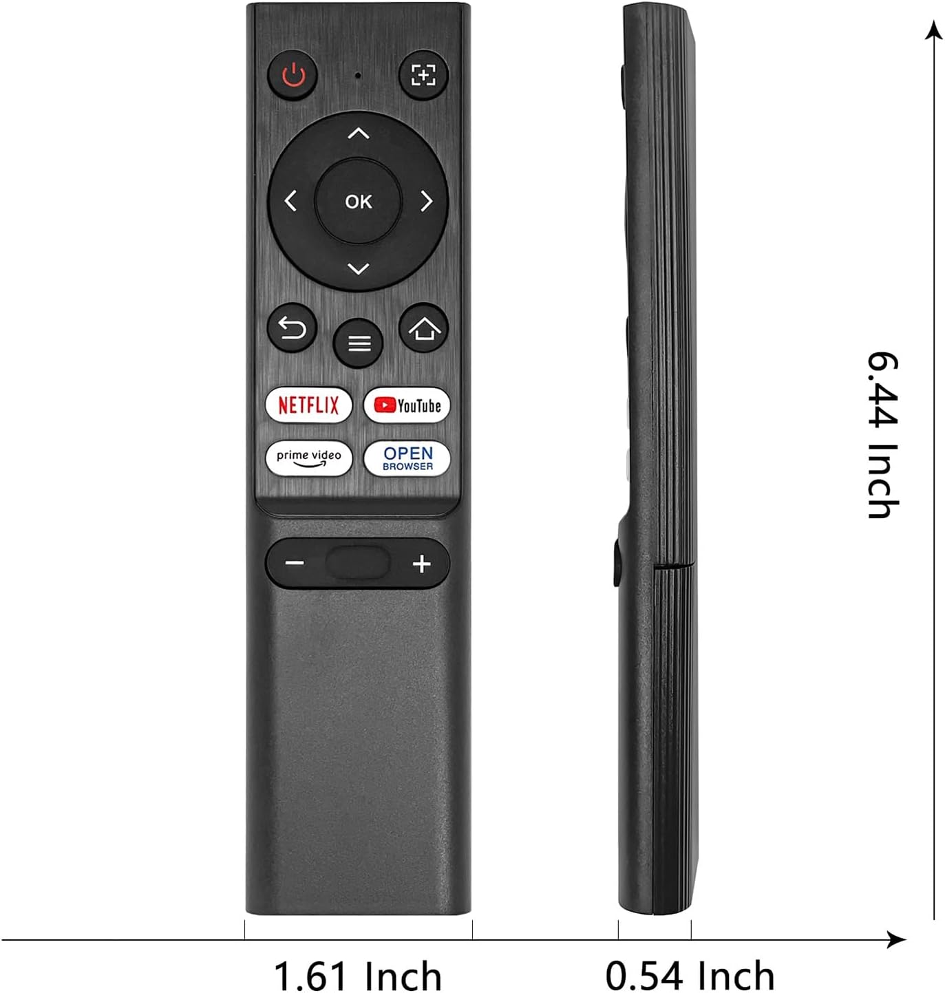 Citivisoivd D1 Replacement Remote for Mini Projector,Compatible with EAZZE Projector.
