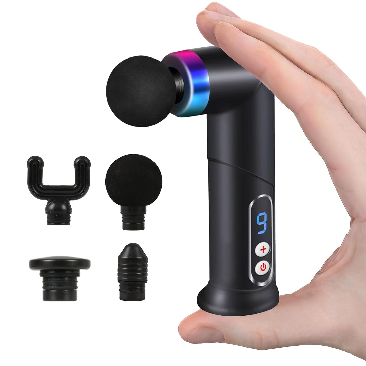JOYSUWERUN Massage Gun – Mini Massage Gun for Portable Deep Tissue Massage – Quiet Massage Guns for Muscle Relaxation,