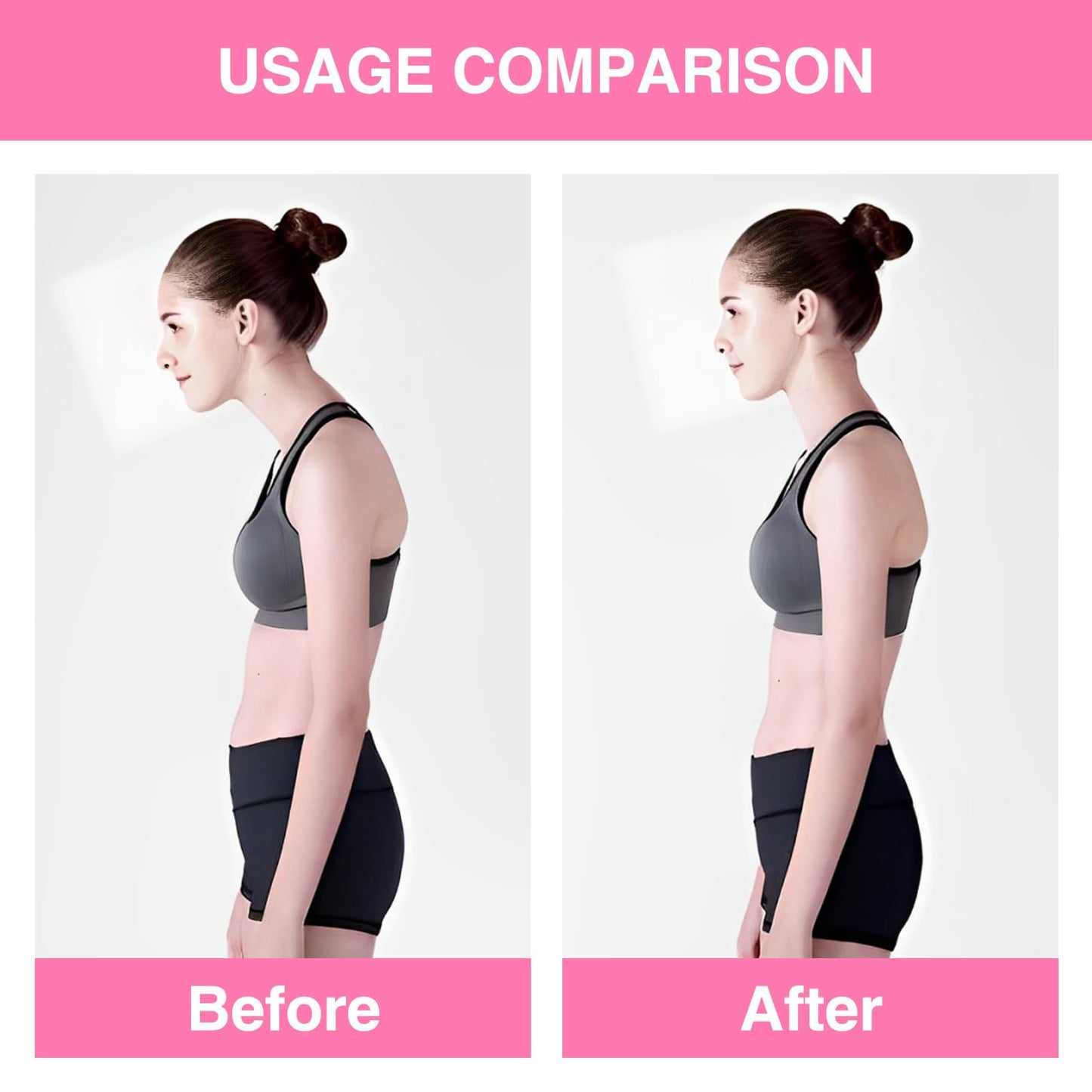 LOGJAM 2 Pcs Figure 8 Resistance Band with Handles, Arm Exercise Bands, Elastic Fitness Strap Exercise Equipment for Women
