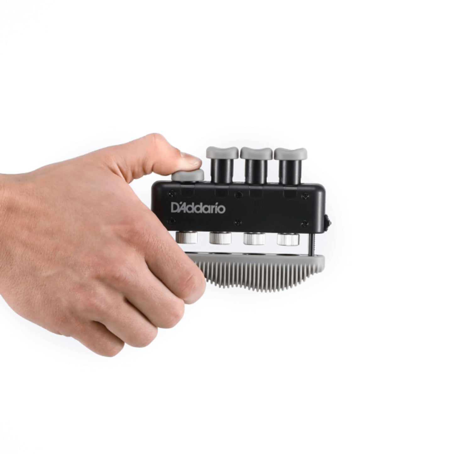 D'Addario Varigrip+ Premium Hand Grip Strength Trainer for Guitar Players with Customizable Height & Tension