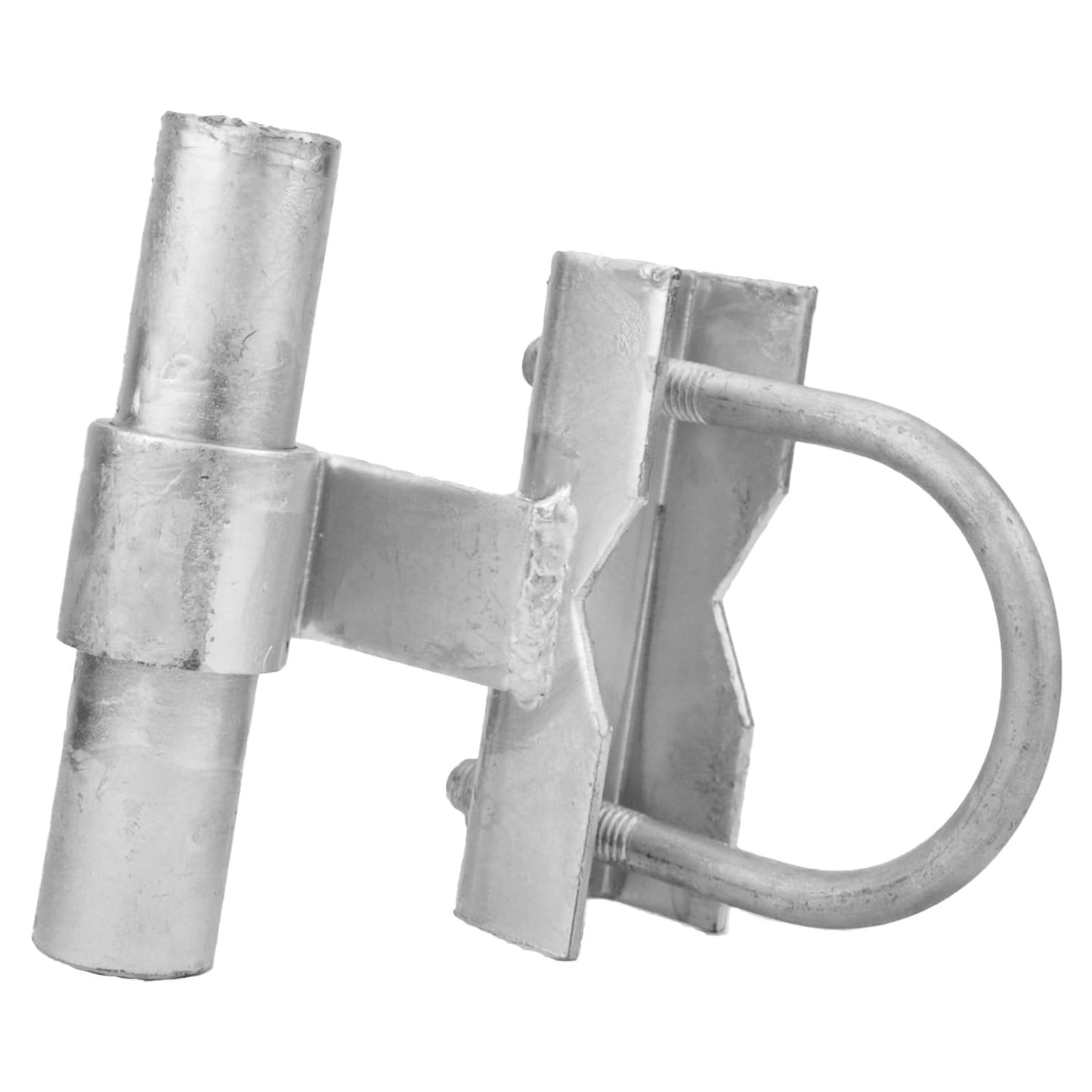 Rolling Gate Hardware Kit, Heavy Duty Sliding Gate Kit, Galvanized Sliding Gate System with 6" Double Wheel Carrier & 5" Pipe Track Rollers for 1-5/8" Track, Standard DIY Kit