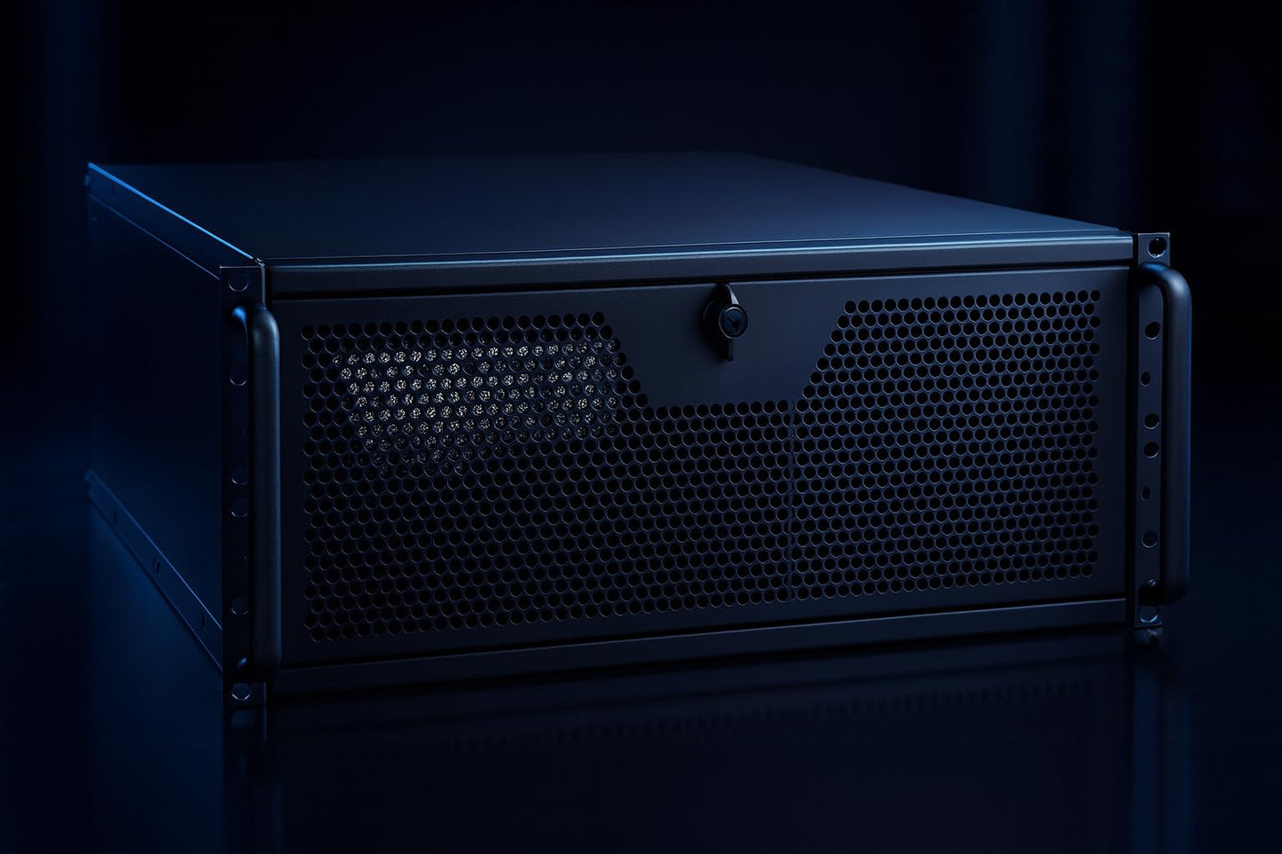 RackChoice 4U rackmount Server Chassis Support Liquid Cooling AIO Cooler Compatibility up to Elevated 360mm Radiator