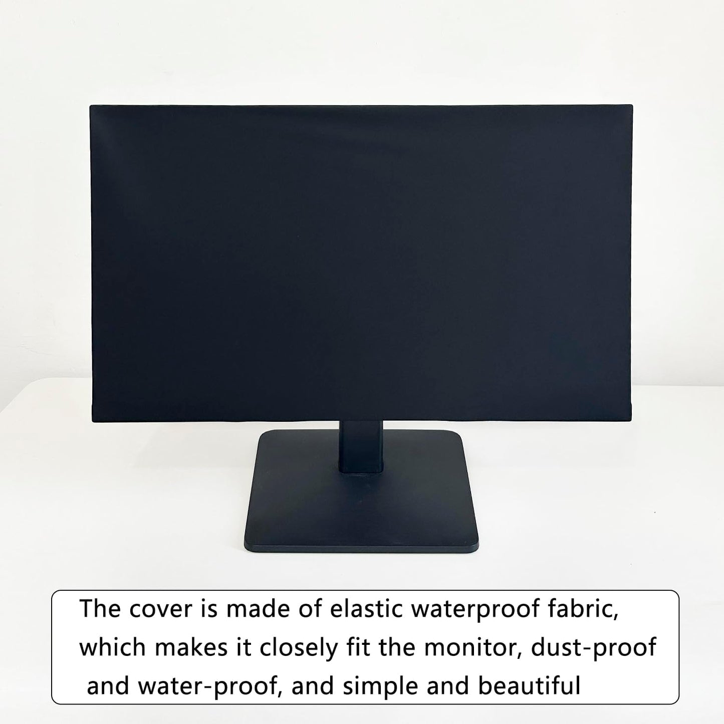 DEEP DEER 19 21 22 23 27 Inch Universal Monitor Dust Cover - Elastic Waterproof Fabric, Fits computer Screens