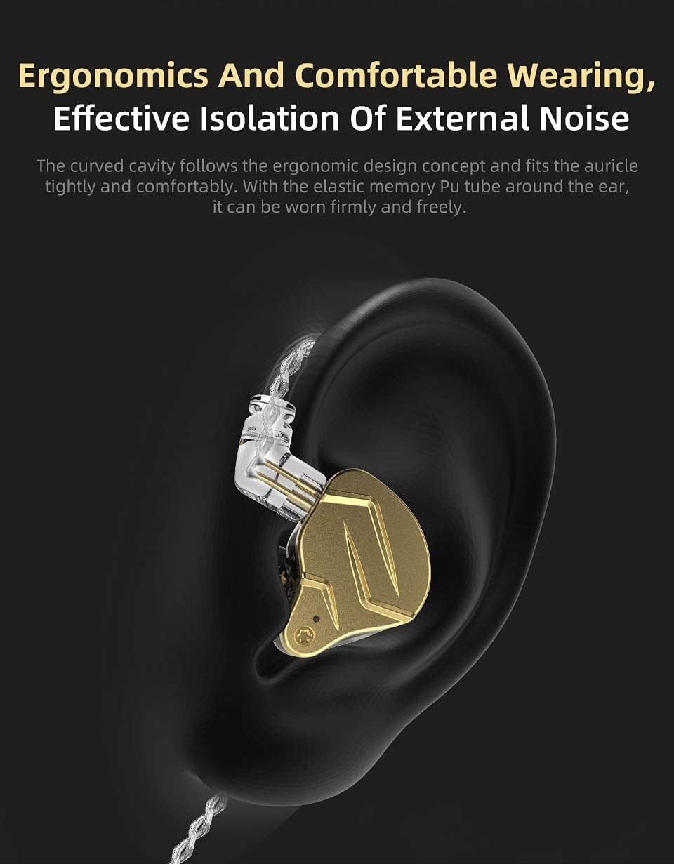 1BA 1DD KZ ZSN Pro X in Ear Monitor Dual Driver IEM Earphone Wired Earphone HiFi Sport Gaming Earbuds Headphones