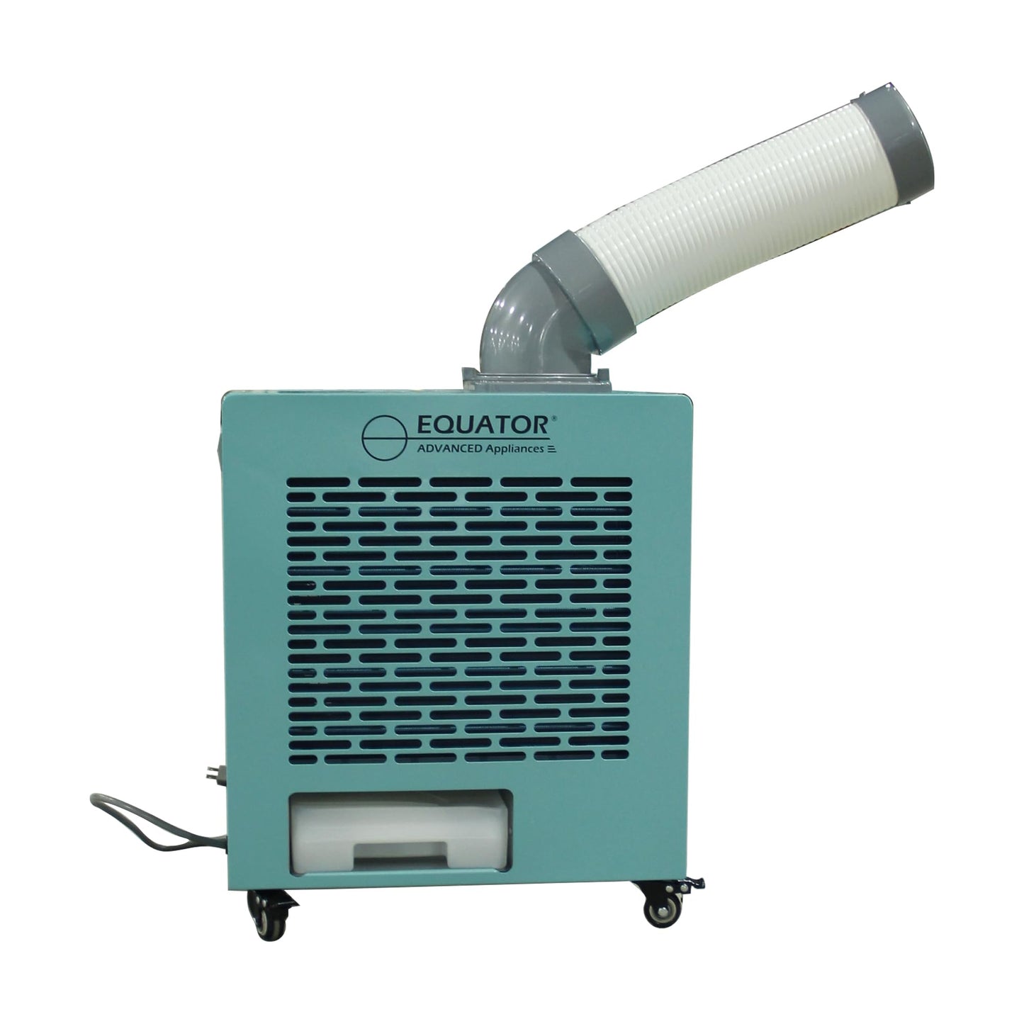 Equator 3-in-1, HEATER/Fan/AC 9000BTU Outdoor Air Conditioner IP24 Casters 110V (Turquoise Blue)