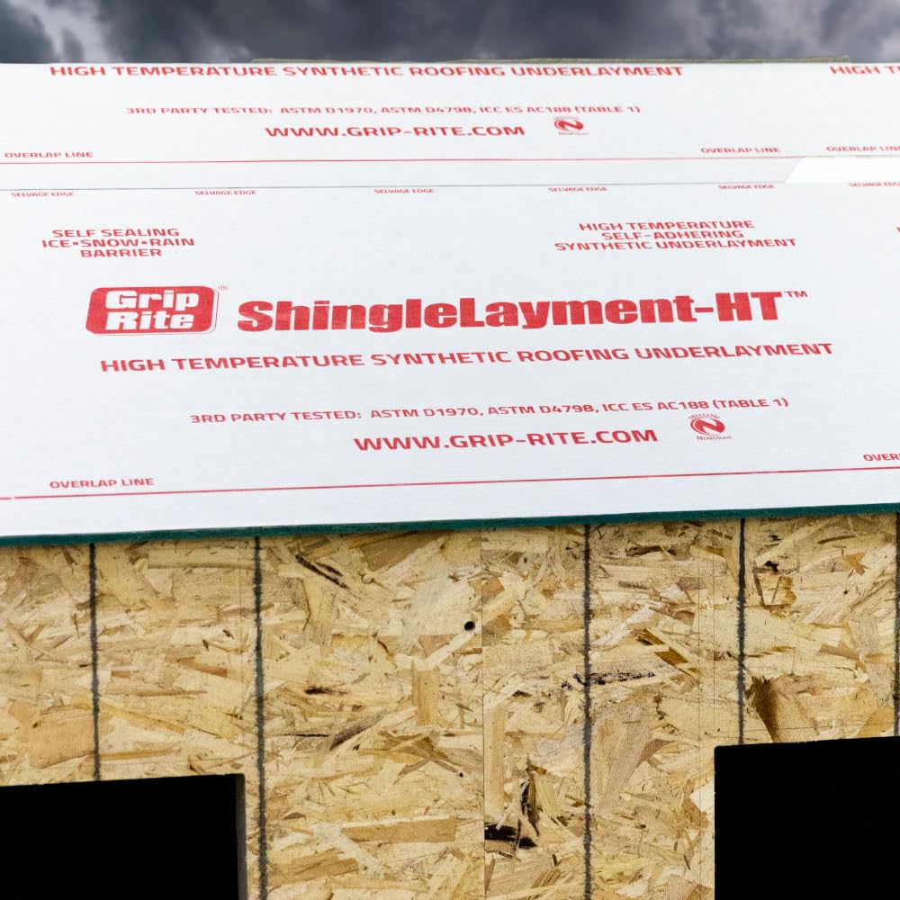 Grip-Rite SL2SQHT, Synthetic Ice & Snow Barrier, 36" x 67', 2 Sq., High-Temperature Resistant