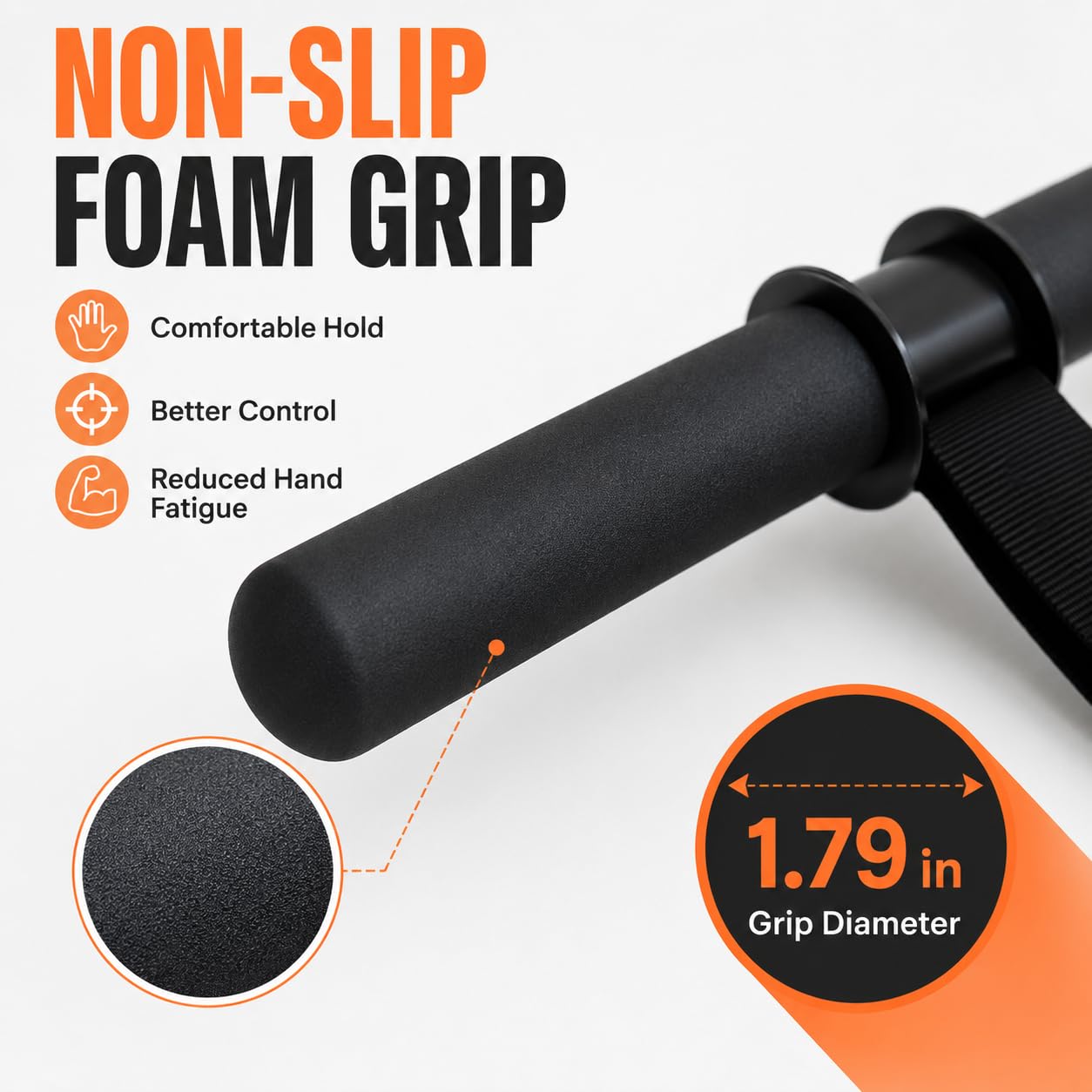 Wrist Roller Forearm Strengthener with Wrist Strap, Thick Carbon Steel Forearm Exerciser Grip Strength Trainer, 300 LB Nylon Webbing for Single-Arm Pull Training, Home Gym Wrist Trainer
