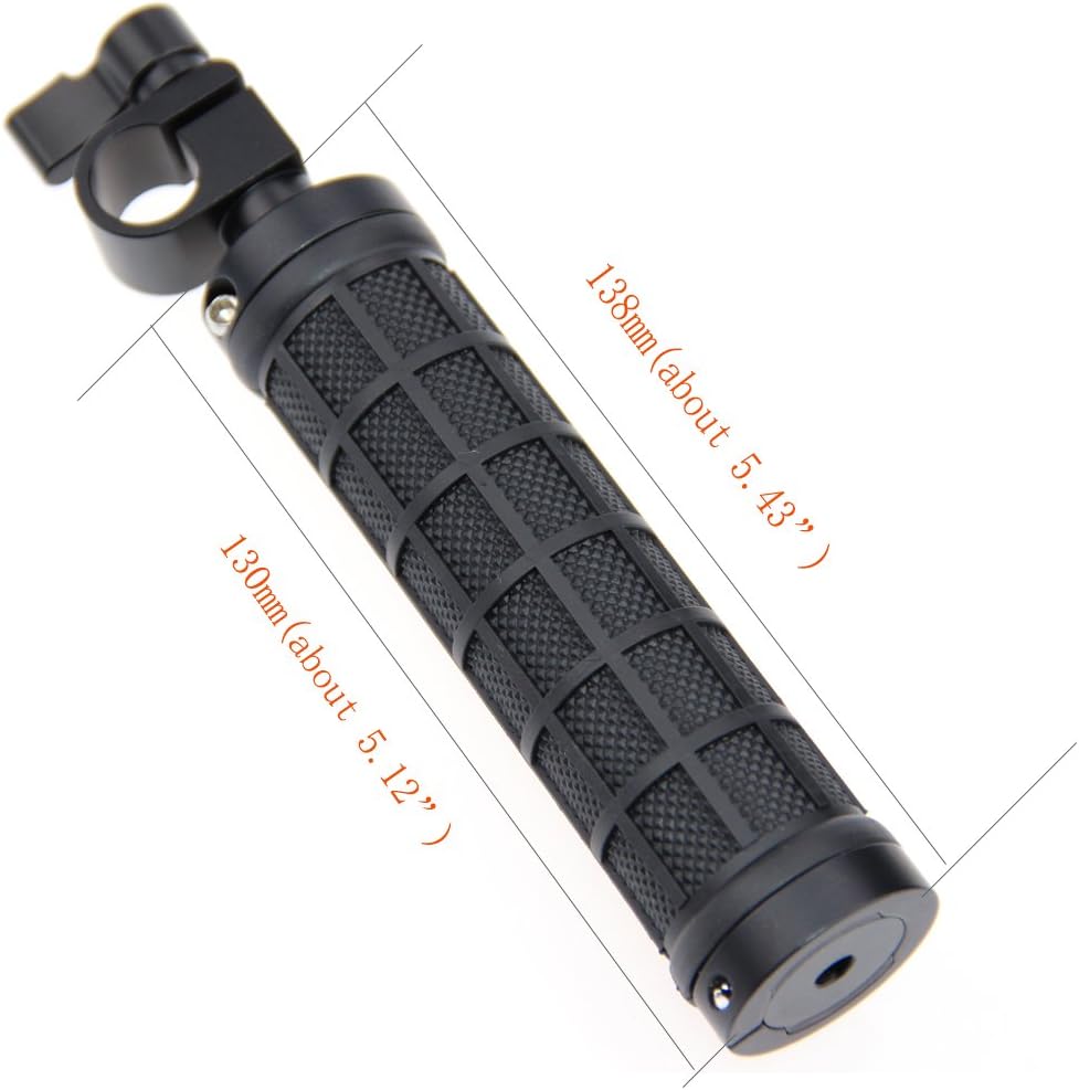 CAMVATE 15mm 1083 Rod Clamp Handle Grip Handheld for Rod Support Shoulder Mount DSLR Rig