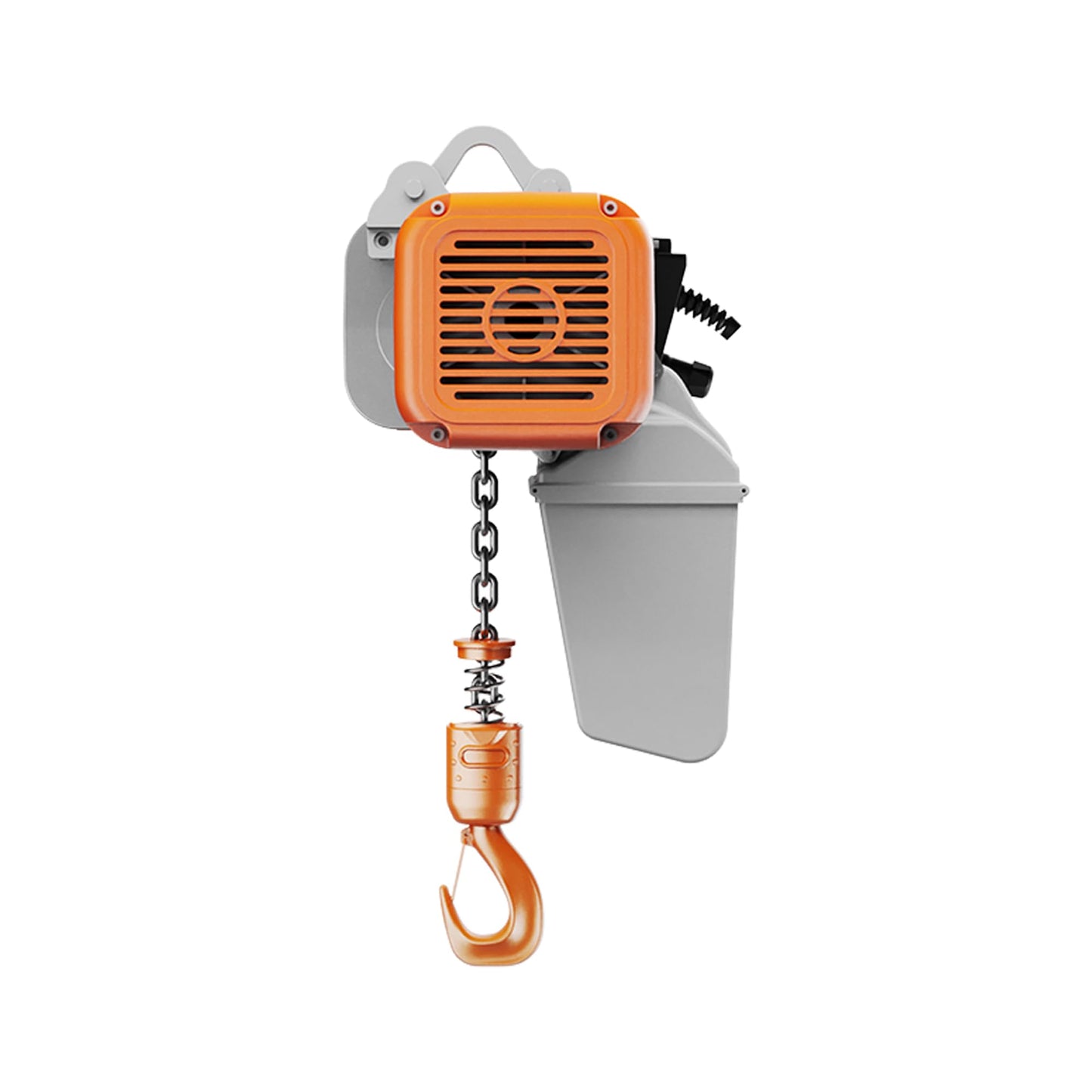 Prowinch 1 Ton 2200 lbs Electric Chain Hoist 3-Phase 208-240V, 1 Speed 60HZ & 16ft Lifting Height with G100 Nickel Chain, Heavy-Duty H4/M5 for Shop, Warehouse, Factory & Industrial Lifting