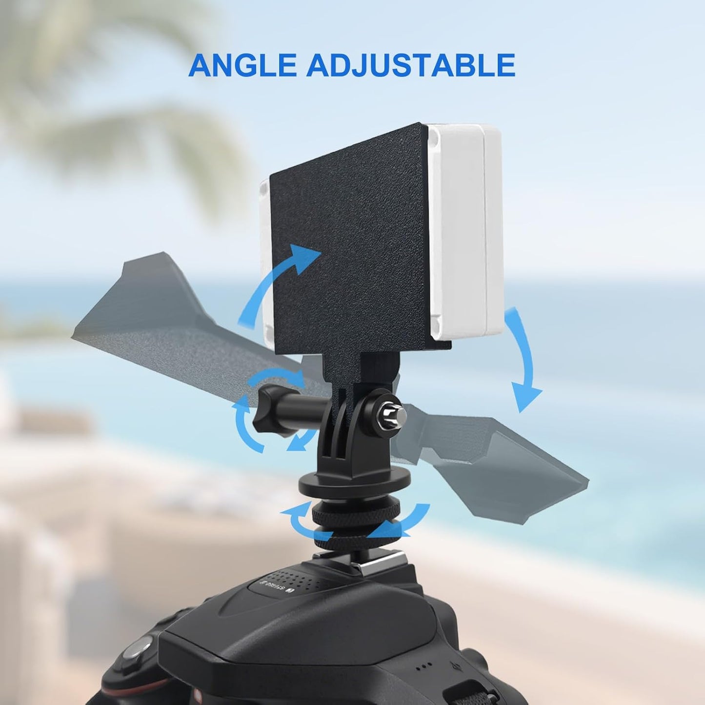 Auxazalux ImmersionRC Hot Shoe Bracket Cold Shoe Mount for Powerplay, Suitable for Any DSLR, Mirrorless Camera