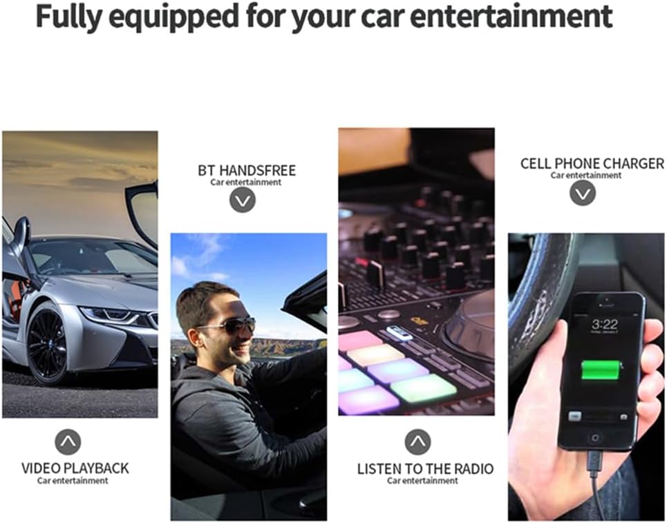 VIGORWORK 12V/24V MP3 1DIN 2USB/SD/MMC Car Radio Bluetooth Car Player OLED Color Screen Turner Aux-in Support