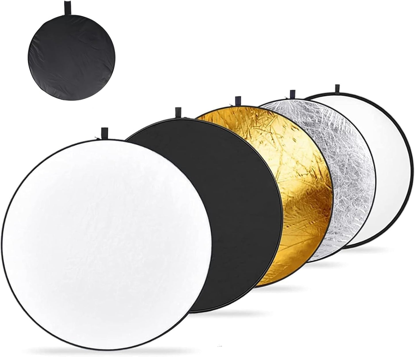 SuperRC 5 1 24'' in Photo Collapsible Photography Reflector Portable Camera Panel for Studio Outdoor Lighting Indoor