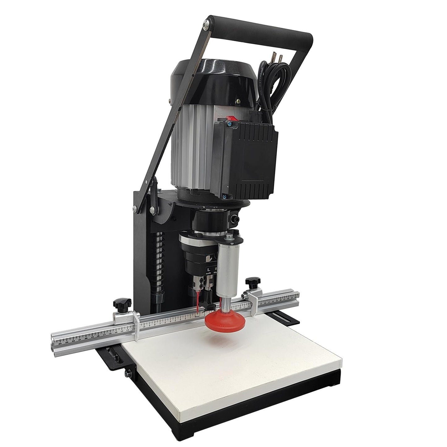 PreAsion 48-6mm Portable Hinge Drilling Machine for Woodworking – 110V 1100W Hinge Boring Tool with 0-40mm Depth, 2840 RPM for Cabinets, Doors & Wardrobes