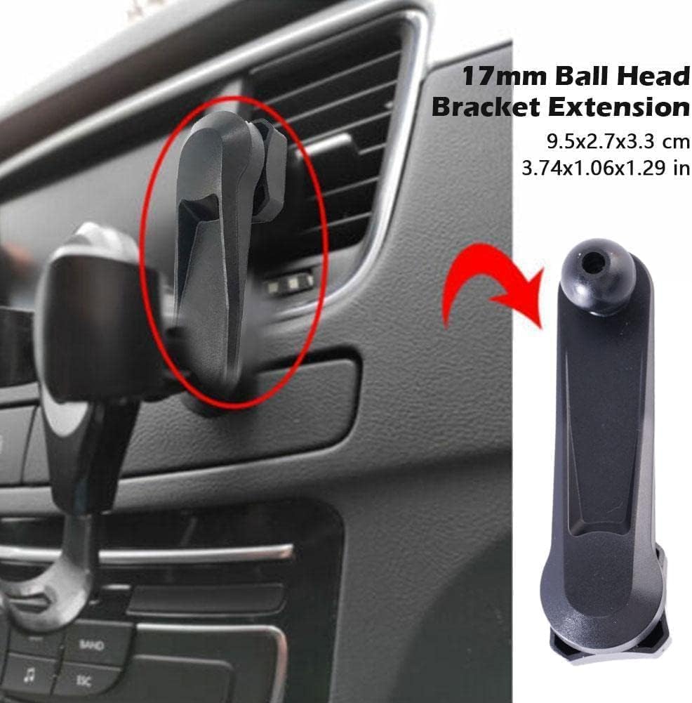 aoukoslt 17mm O8d1, Black Ball Magnetic Car Phone Magnet Mount Extension Universal Smartphone Cell Stand Br Support