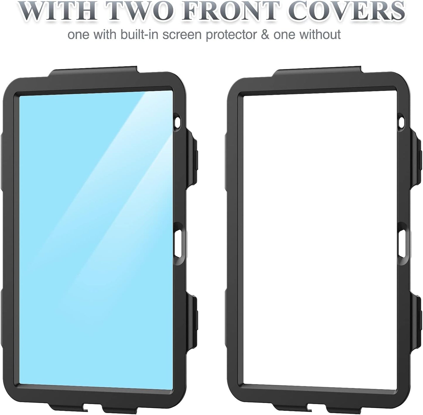 SEYMAC stock (A16) 11th/10th 11''/10.9'' 2025/2022, &360 Case for iPad Generation Full-Body Drop Protection Case