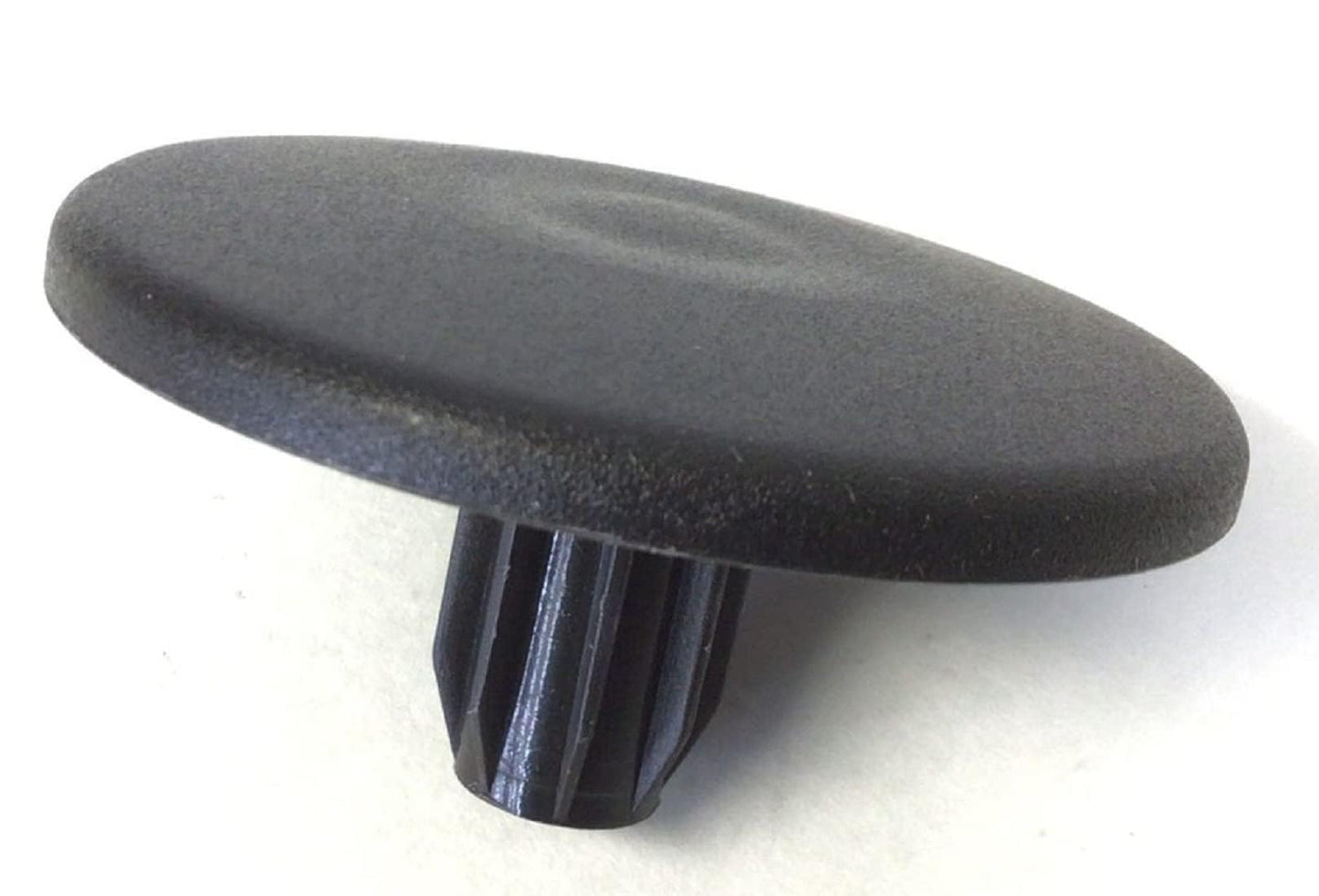 Hydra Fitness Exchange Weight Bench Round Pad End Cap 280313 | Heavy Duty Plastic Material Black Cap | Exercise Fitness Workout Equipment Home Gym Accessories for Gold's Gym Wei.der Strength System