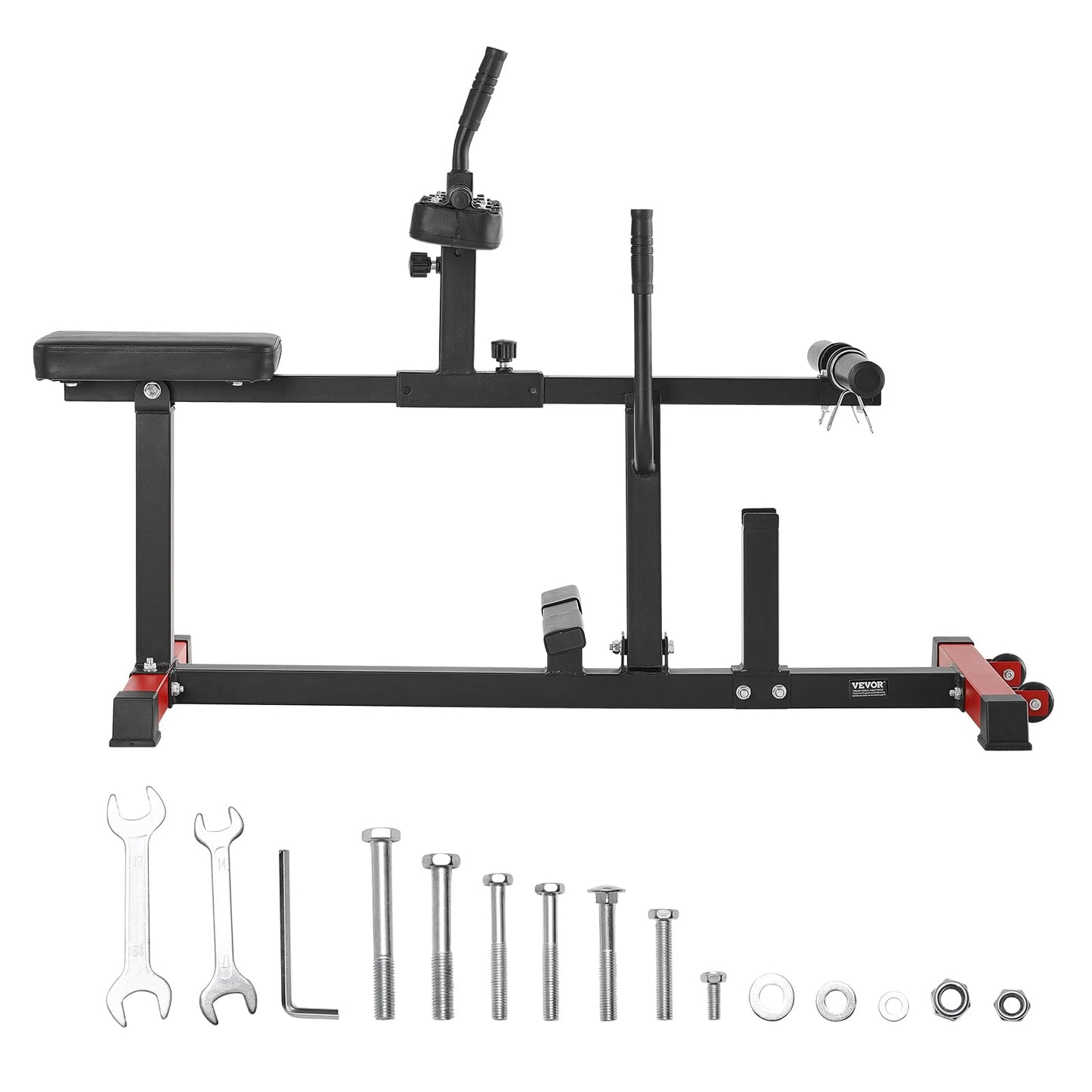VEVOR Vertical Leg Press Machine, Lower Body Special Home Gym Machine, Carbon Steel Leg Press Exercise Training Equipment, Adjustable Leg Strength Workout for High-Intensity Presses, 550 lbs Capacity
