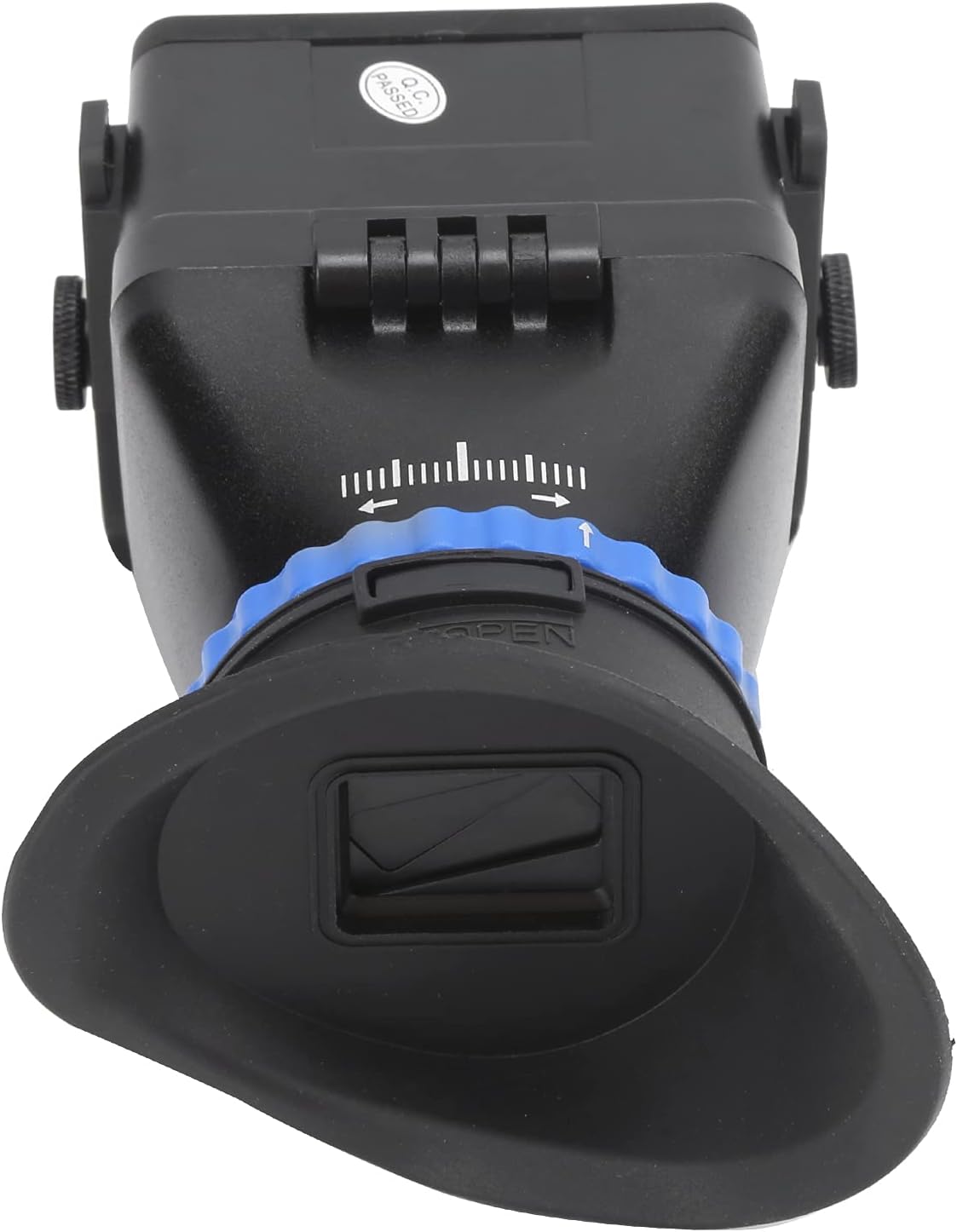 Keenso 3X 3in/3.2in Viewfinder with Magnifier for Camera Camcorder Screen, Excellent Clear View for Video, Adjustable