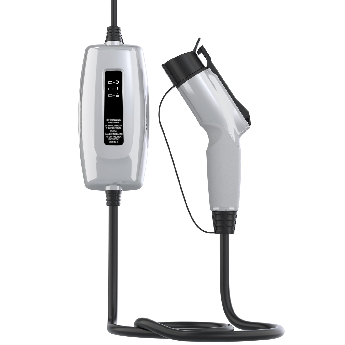 Schumacher Electric Level 1 Portable EV Charger, 12 Amp, 120 Volt, NEMA 5-15P Plug, Indoor/Outdoor Charging, J1772 Connector, 20 Foot Charging Cable, SEV1670