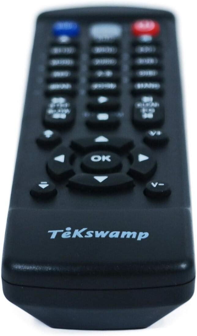 Tekswamp XBR716 Cassette Replacement Remote Control for Zenith DVD Recorder/Video Recorder
