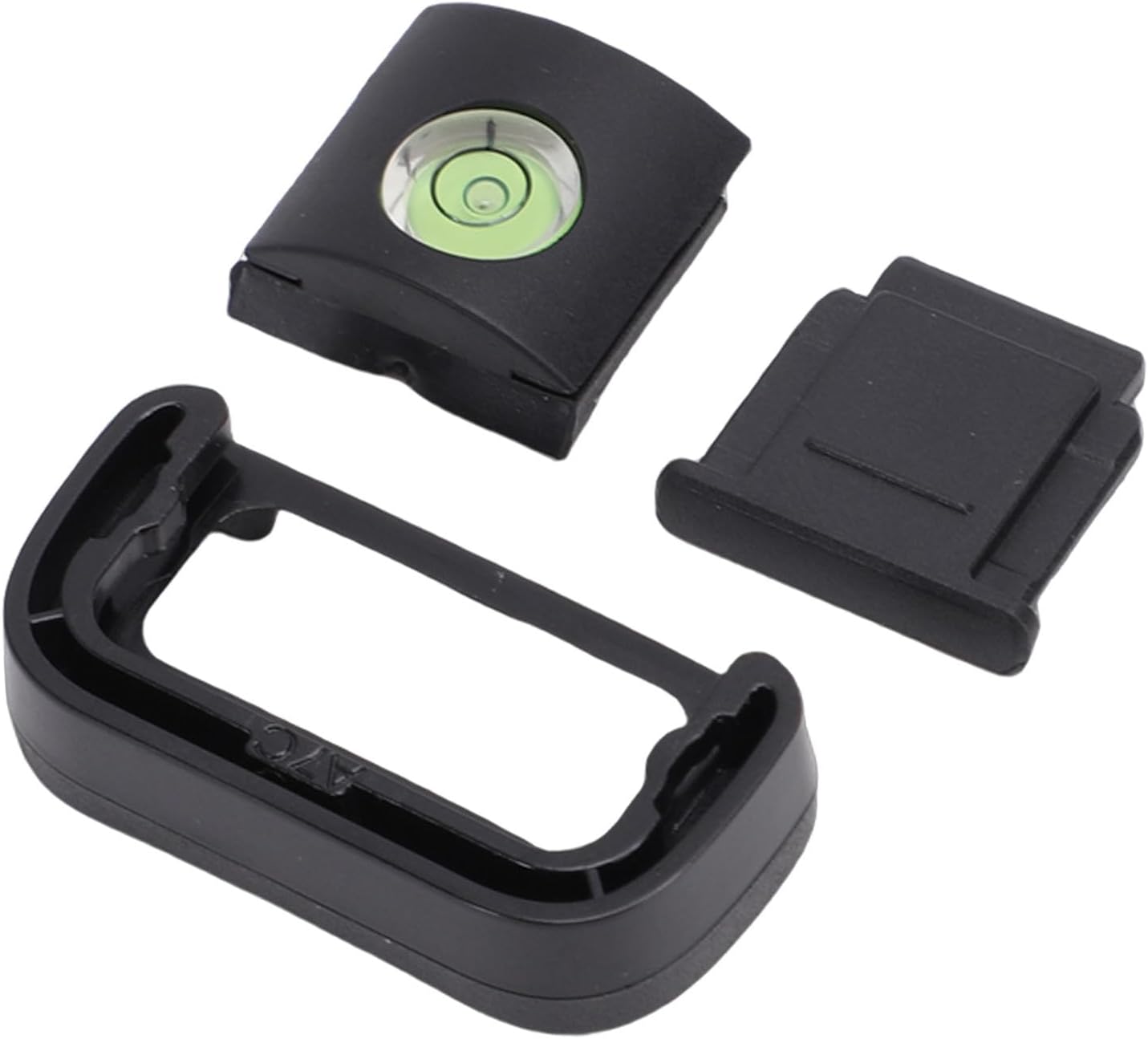 Yobadam A7C Camera Eyecup Viewfinder Eyepiece, Hot Shoe Cover Protector Cap, Bubble Spirit Level Cap with Soft Silicone
