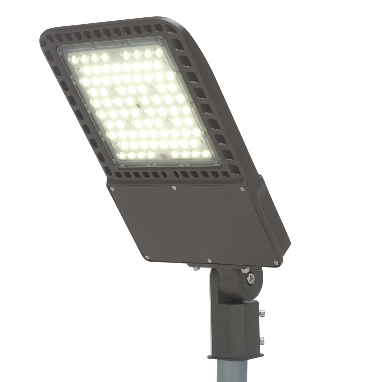 SAFAVIEH Lighting Collection – 200W LED Commercial Street Light, Outdoor IP65/IP66 Parking Lot & Roadway Fixture, 120–140LM/W, Dimmable, 3000K–6500K, Smart Control Compatible (CLT3200W)