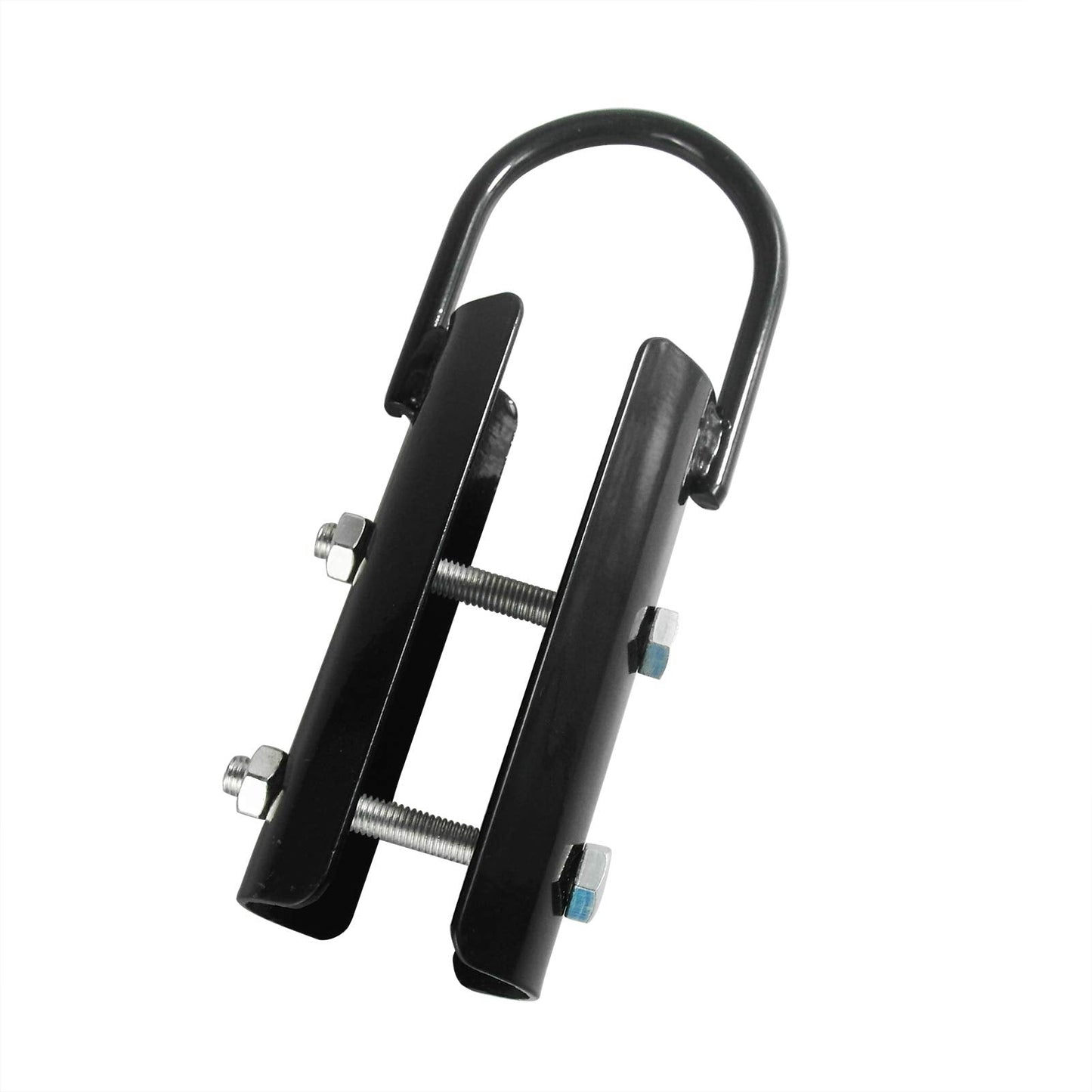 Vehcarc Climbing Rope Clamp, 2.0” Rope Attachment Hook Accessories, Rope Clasp for Rope Climb, Climbing Training Garage Home Gym Workout Fitness Strength Training (2.0“ 1PC)