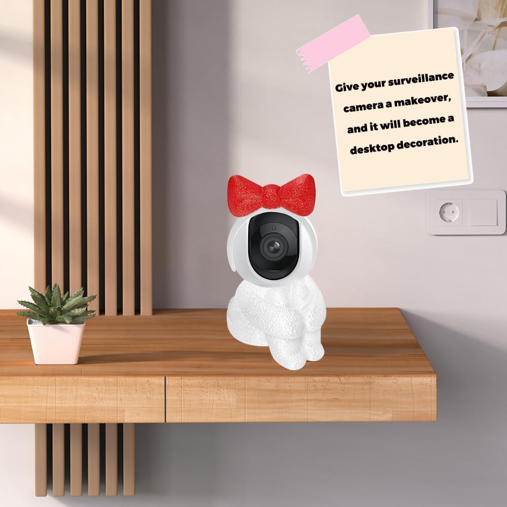 SHDIEHJFMLDH Creative Indoor Camera Housing for Baby Monitor, Dog Camera, Suitable only for Spherical Monitor Device