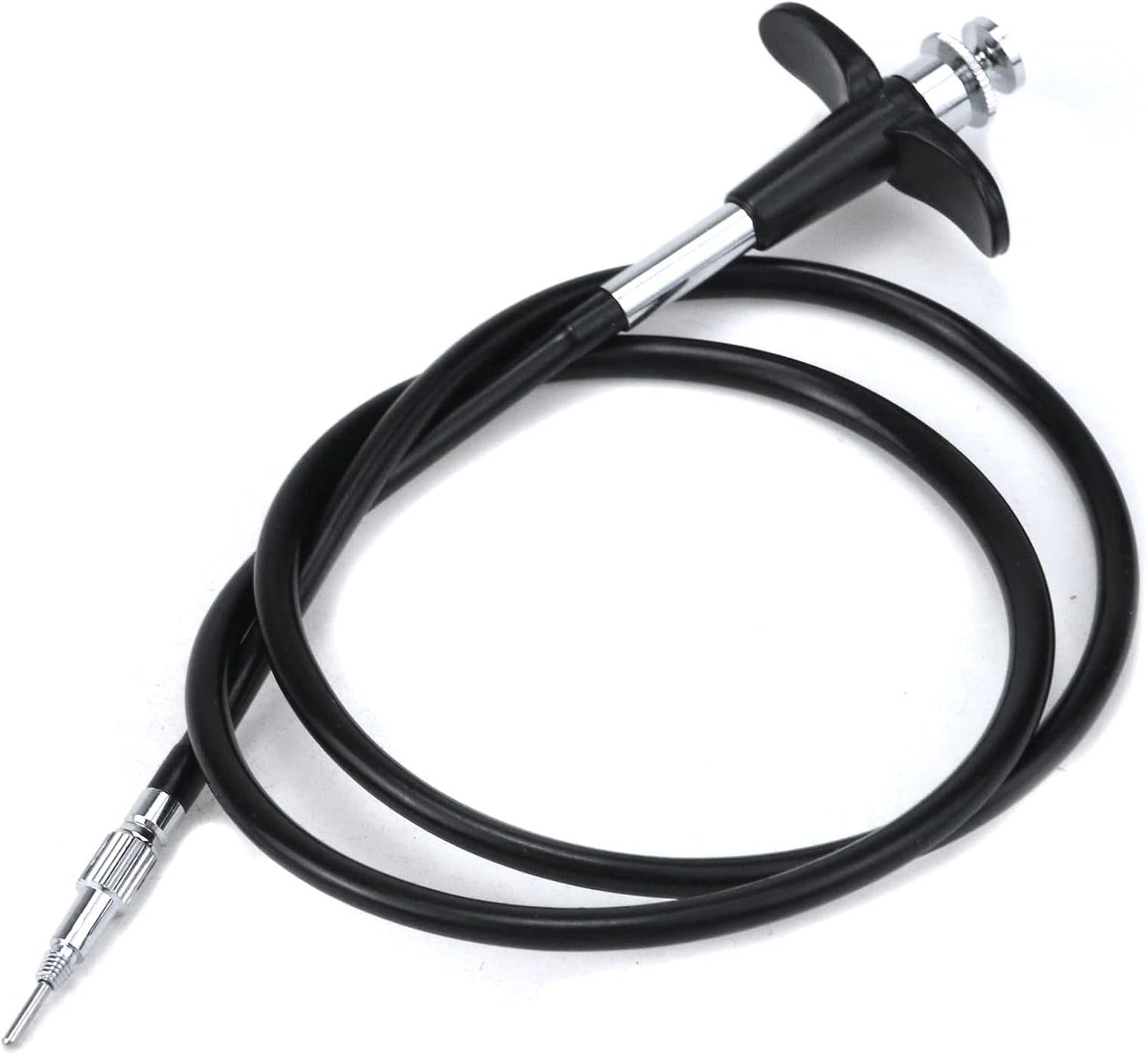 28"(70cm) Bulb-Lock Threaded Release Cable Vibration-Free Black Shutter Release Cable Shutter Release Cable
