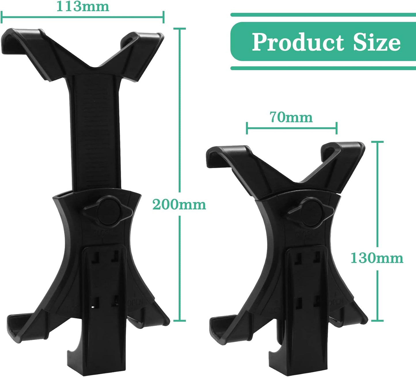 LINKCOOL Universal Tablet Tripod Mount Adapter for iPad/Air/Mini Attachment, Samsung Galaxy Tab, Nexus and Most