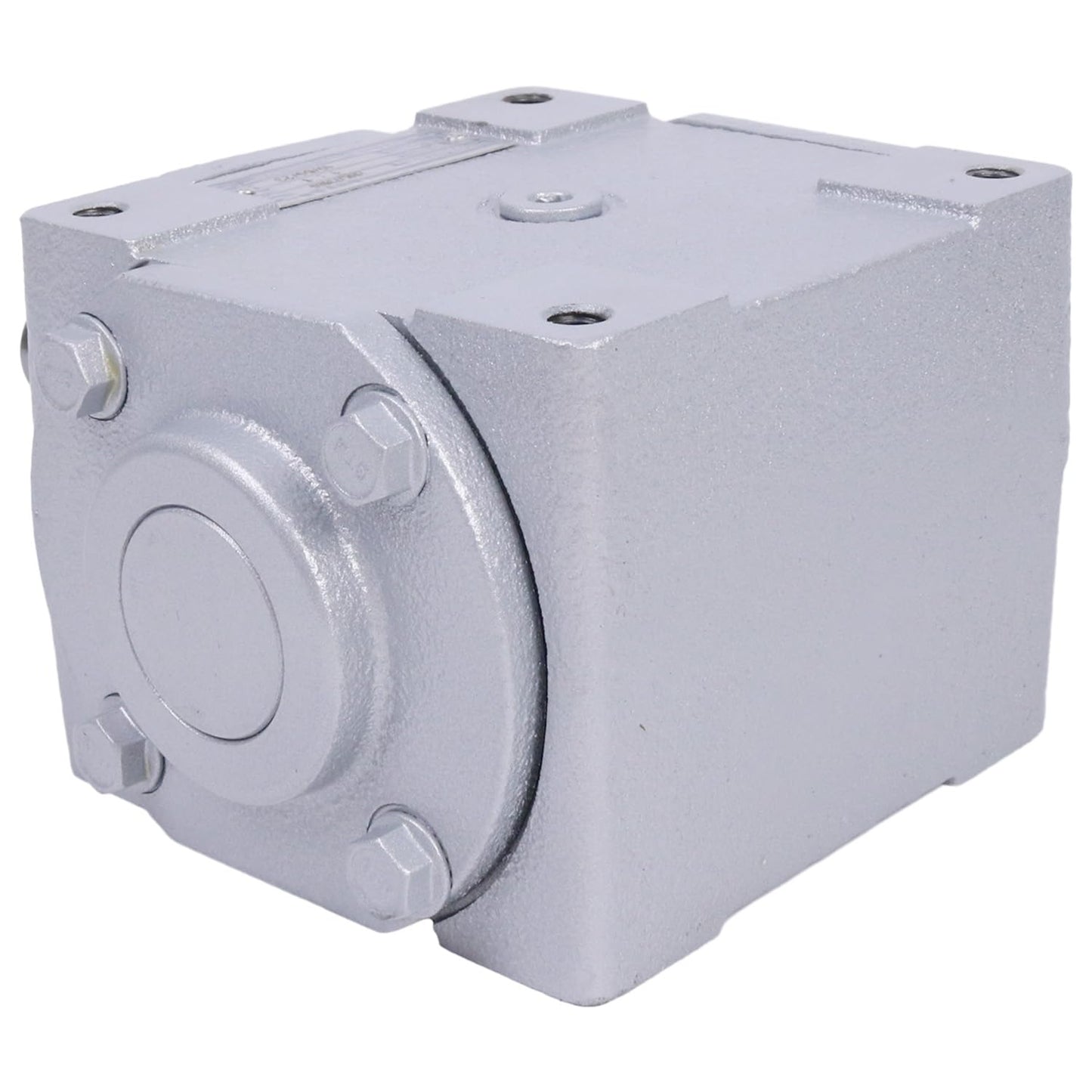Holdia 40 HP Right Angle Bevel Gearbox with 2 Keyed Shafts CW/CW 1:1 1800 Max RPM 19455-SR-KW-KW-GR