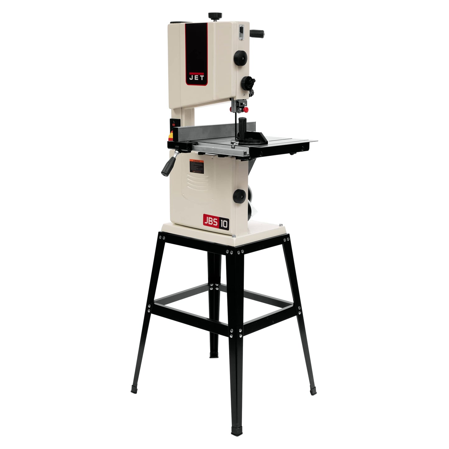JET 10-Inch Woodworking Band Saw with Stand, 1/2 HP, 115V 1Ph (JWB-10)