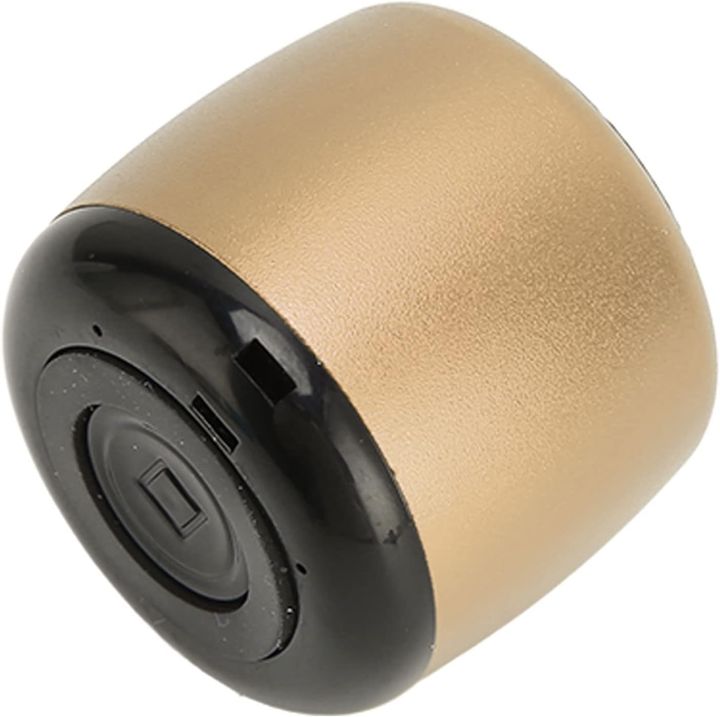 Zopsc 5.0, Mini Speaker, Portable BT Heavy Subwoofer, USB Rechargeable, Gold, for Travel, Dorm, Kitchen