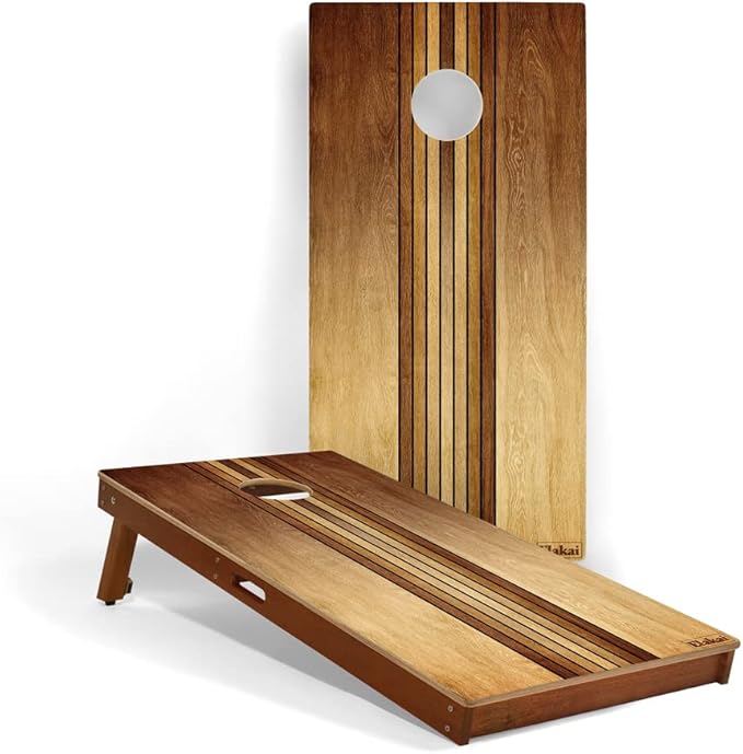 Elakai Retro Woody Series Premium Regulation Cornhole Boards 2x4