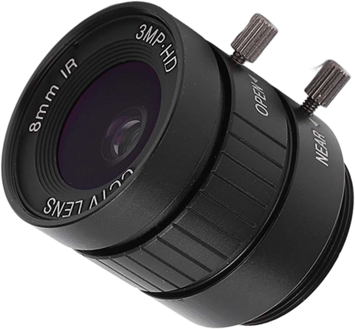 SYH&AQYE 3MP 8mm 48 CS Mount Lens, Focus Length Manual Aperture, Field of View Lens for Surveillance DIY Camera