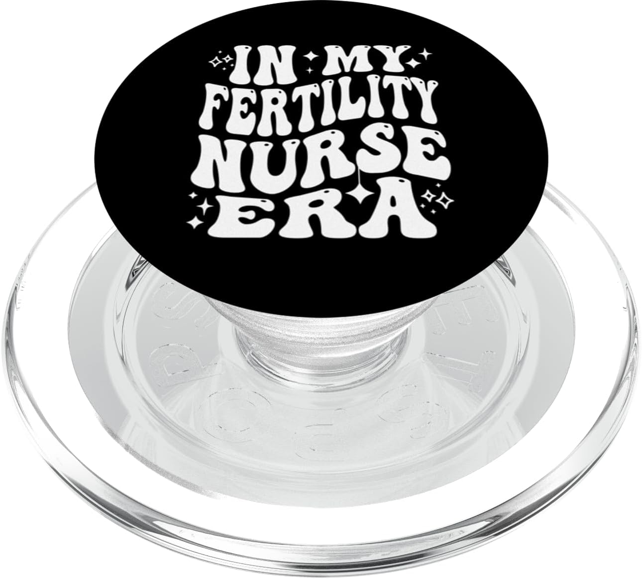 Addictive Designs Medical Merch In My Fertility Nurse Era Reproductive Health RN PopSockets PopGrip for MagSafe