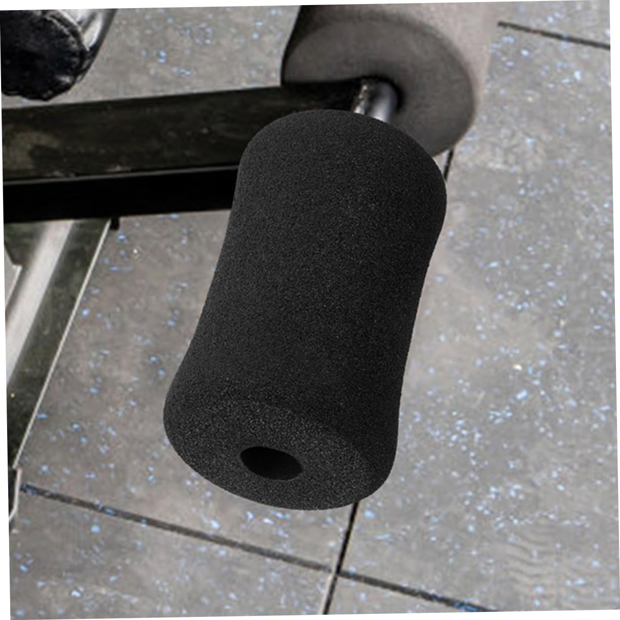 EXHUMKY 6pcs Replacement Foam Pads for Leg Extension Machine Home Gym Exercise Foam Rollers Gym Leg Caps Weight Bench Accessories