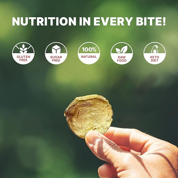 Nordic Catch Freeze Dried Cod Bites - High Protein Crisps Made From Wild-Caught Icelandic Cod Fish - Keto Protein Snacks, High Protein Chips, Healthy Snack with Omega-3s, 35g Resealable Bag - 10 Pack