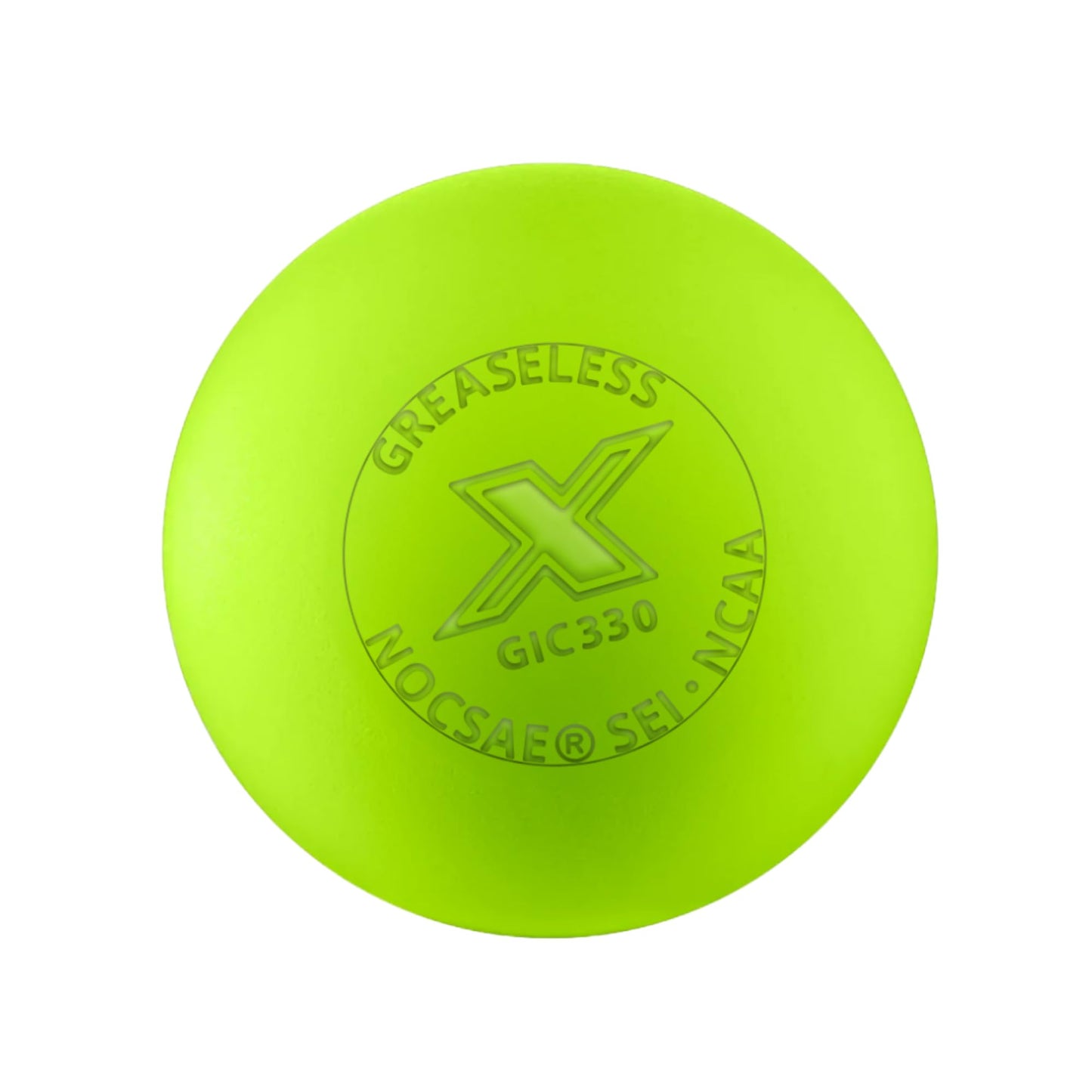 PEARL X Greaseless Lacrosse Balls by Guardian Innovations, 10 Pack, Optic Yellow - Official Ball of the PLL, WLL, NCAA® Lacrosse Championships, and the MCLA