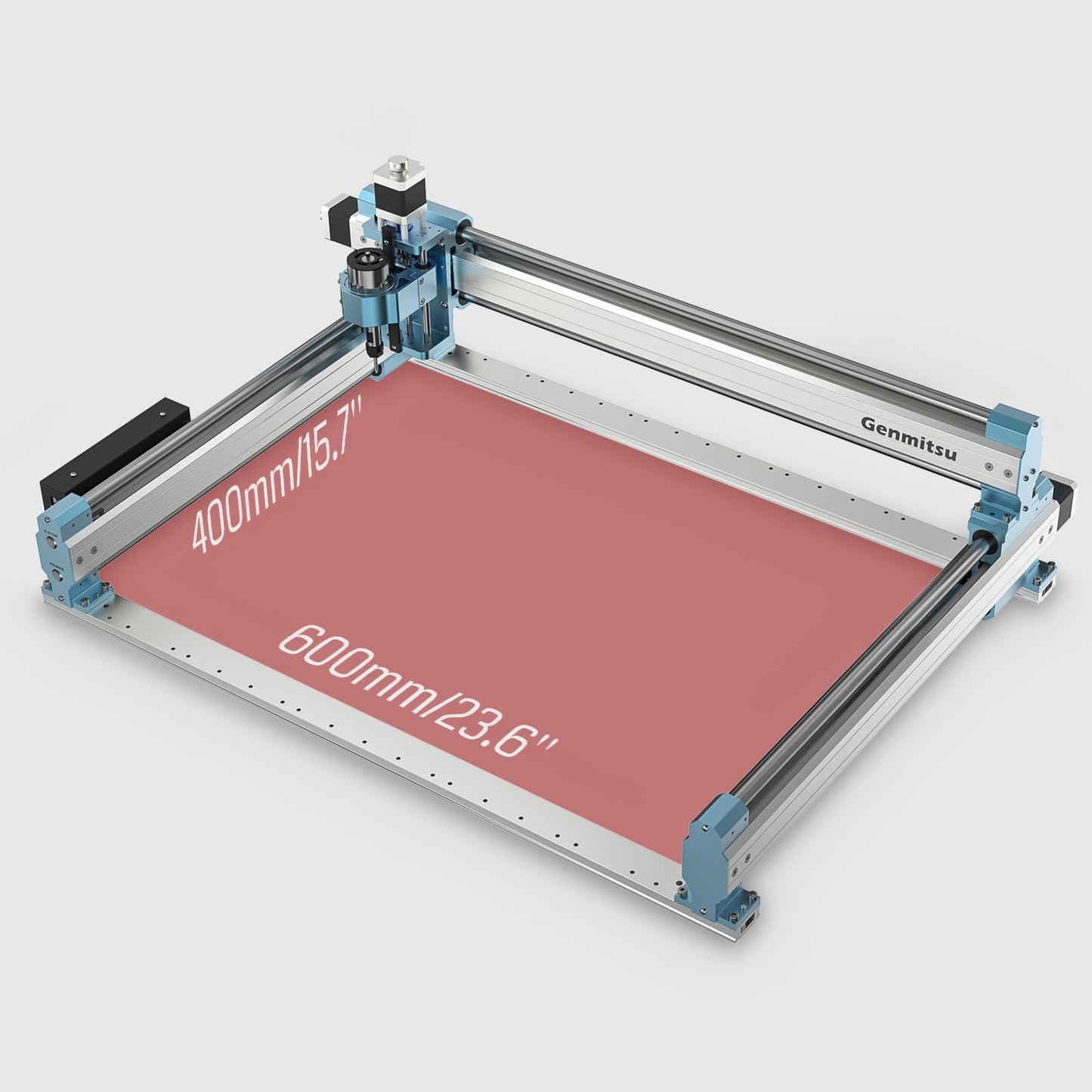 Genmitsu 4040-PRO X-Axis Extension Kit, 4040 Upgrade to 6040, CNC Accessories for 4040-PRO CNC Router Machine, Extended Working Area 600 x 400mm (23.62’’ X15.75’’)