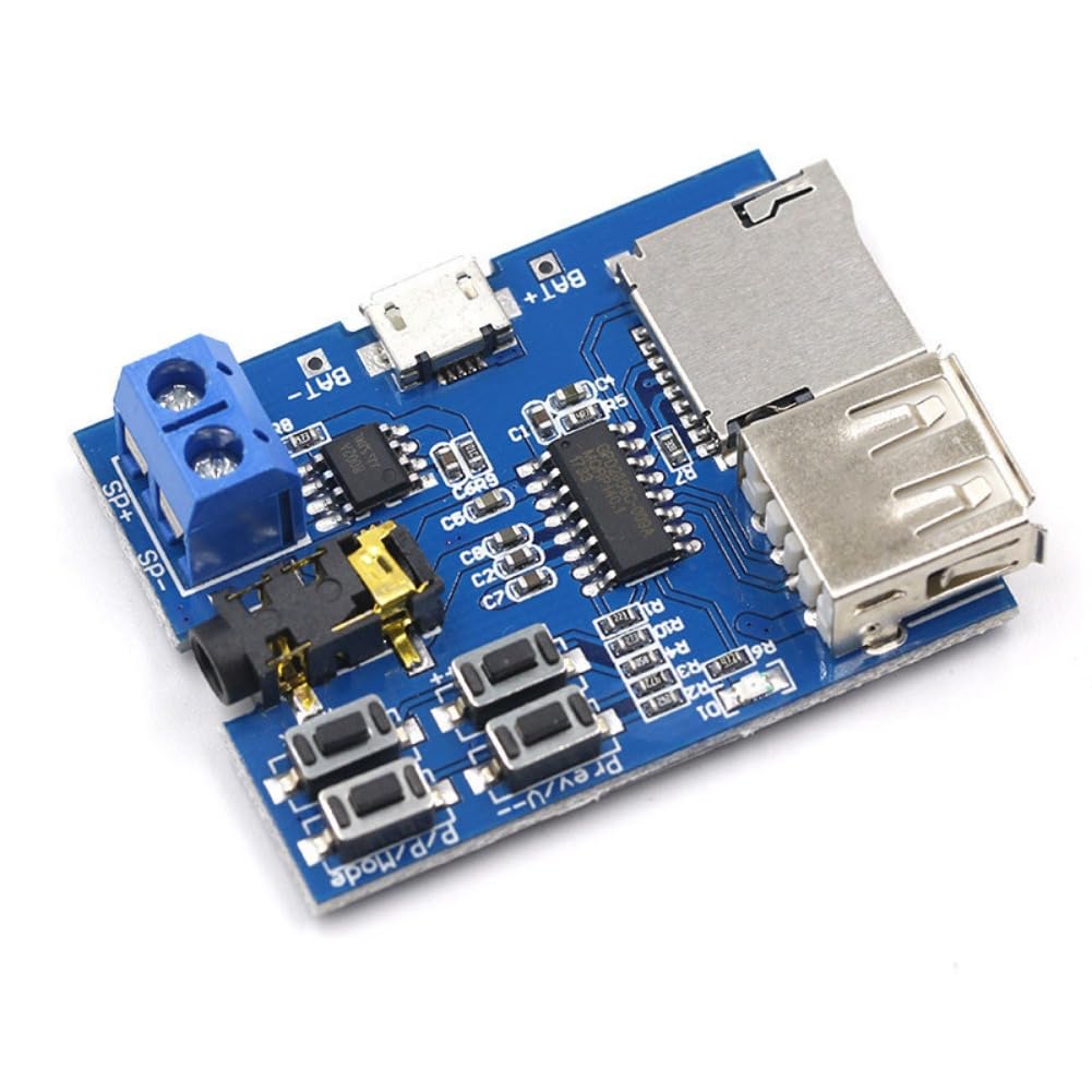 AYASOSO MP3 TF Card U Disk Format decoder Board Amplifier decoding Audio Player Module