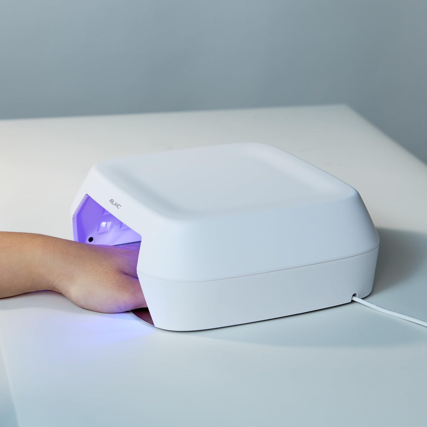 4BLANC® Professional Smart Corded UV LED Nail Curing Lamp with Sensor and Hand-Care Mode for Manicure and Pedicure