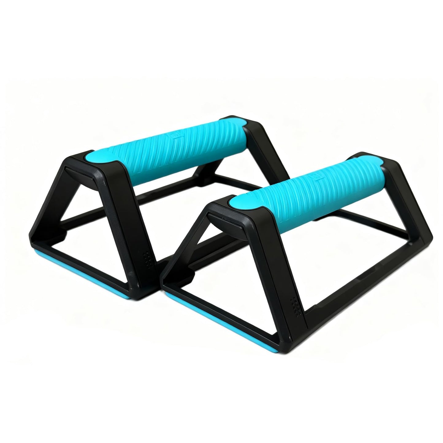 iLIZBay Push Up Bars for Home Workout, Triangular Stable Support with Wrist Protection & Anti-Slip Base, Strength Training Handles for Men and Women, Pushup Stands for Chest Arm Exercise -1 Pair