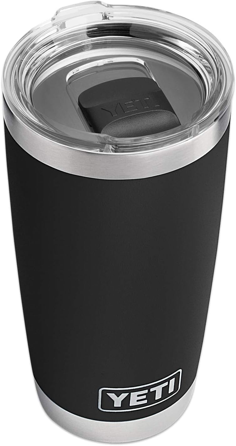 YETI Rambler 20 oz Stainless Steel Tumbler - Vacuum Insulated with MagSlider Lid for Hot & Cold Drinks