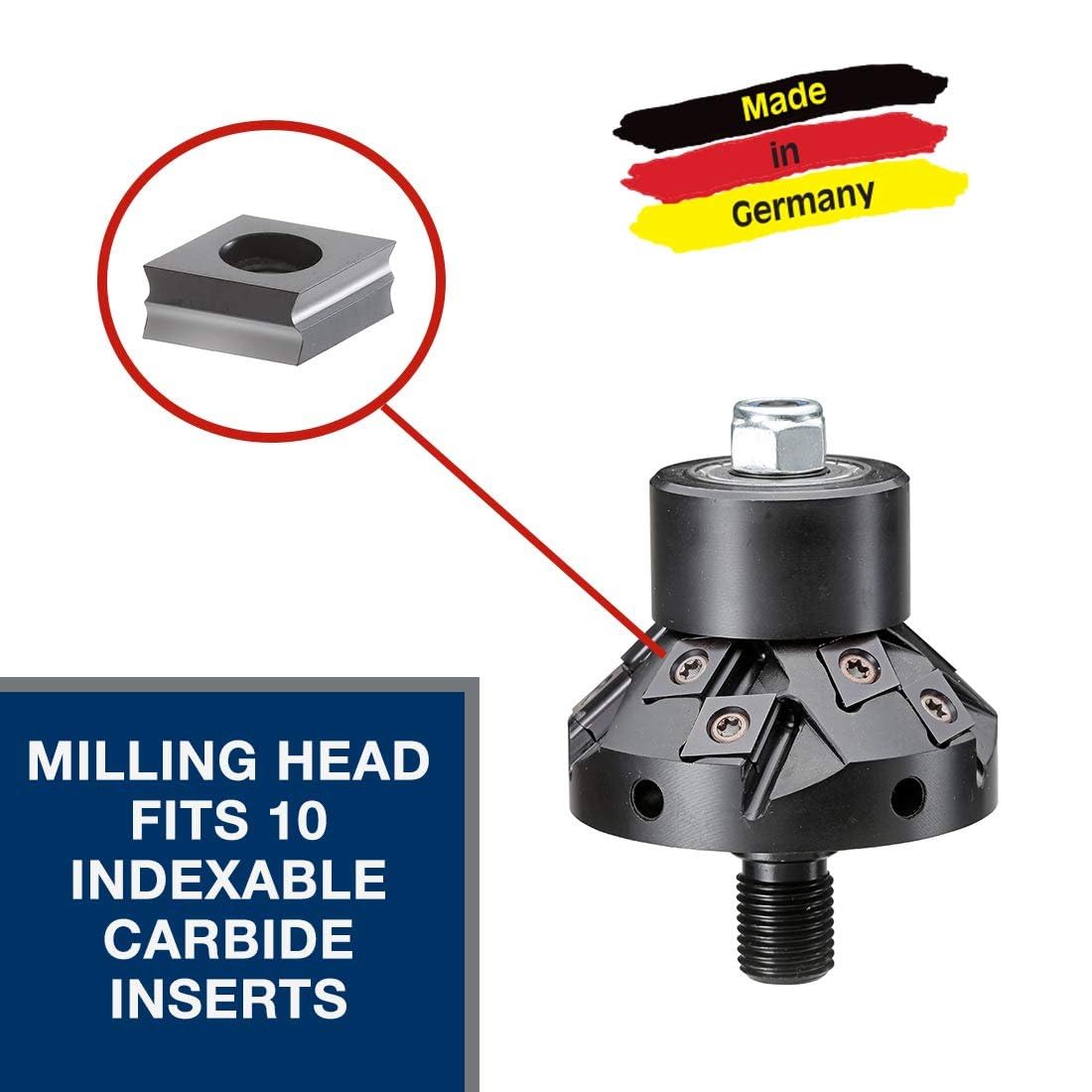 C.S. Unitec ZFR 630 30 Degree Milling Head for Use with EKF 630 and EKF 645 Power Chamfering Tool/Beveling Machine Chamfer Up to 9/16"" Bevel Width - Made in Germany"