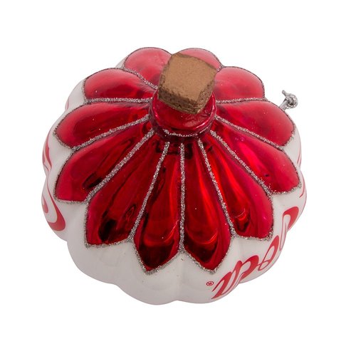 Coca-Cola Kurt Adler Glass Balloon Ornament, 3.5-Inch