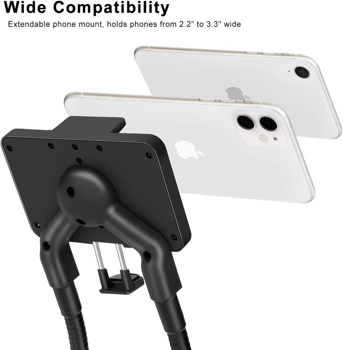 B-Land Cell Phone Holder, Universal Mobile Phone Stand, Lazy Bracket, DIY Flexible Mount Stand with Multiple Function