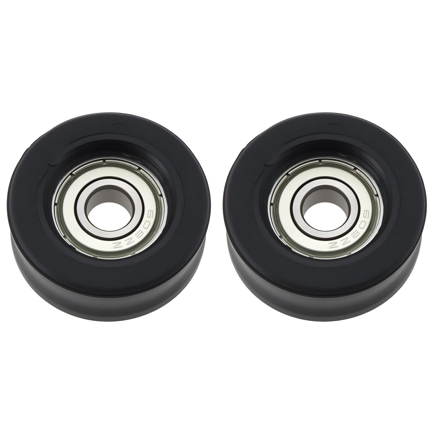 Briny River 2pcs Rowing Machine Bearing Wheel OD 35mm Thickness 14.5mm Hole 8mm 608ZZ Bearing Roller